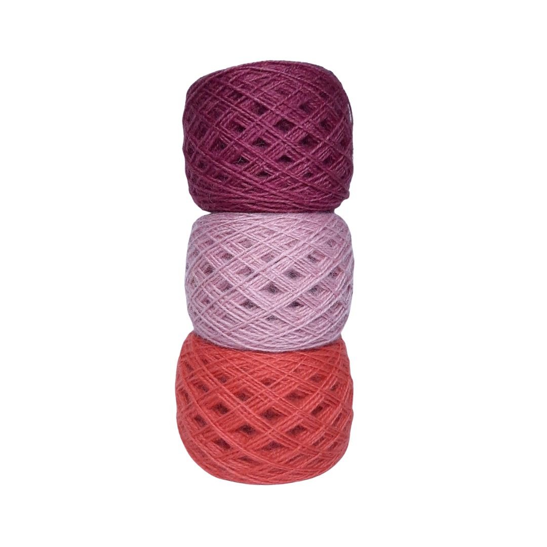 New Zealand wool yarn Pearl Pink 1125