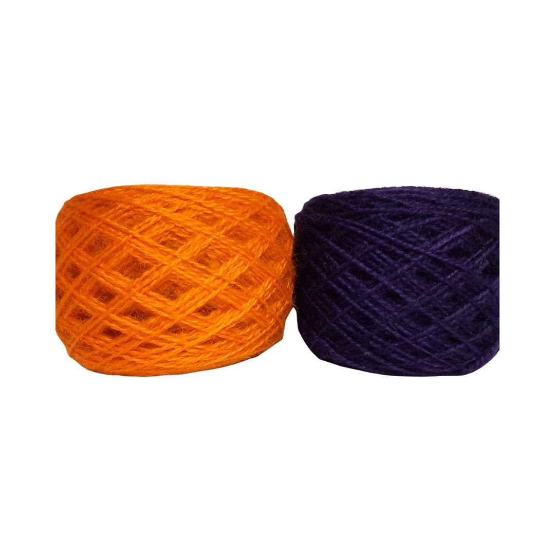 New Zealand wool yarn Orange 1116