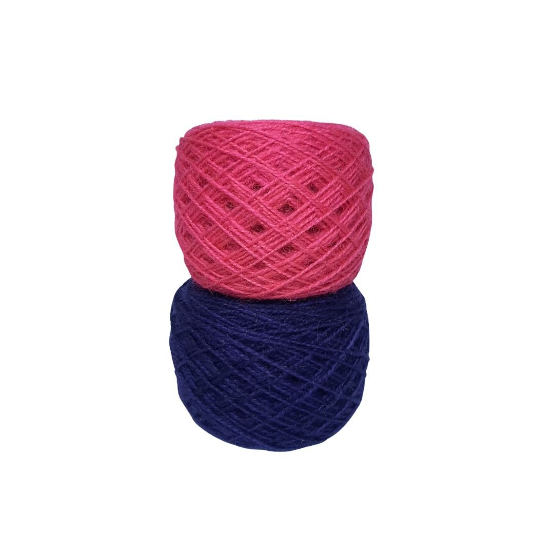 New Zealand wool yarn Midnight Purple 1121